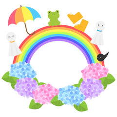 6月のフレーム　文字なし