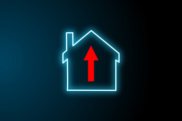 Inflation mortgage profits of real estate property prices