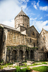 Fototapeta premium Tatev historical Monastery in Armenia. Building of the Tatev Church, Armenia
