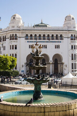 Central Post Office (La Grande Poste) in Algiers, Algeria