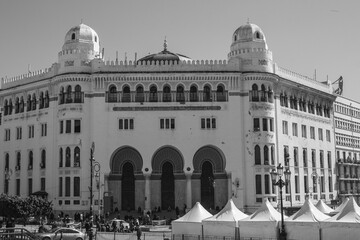 Central Post Office (La Grande Poste) in Algiers, Algeria