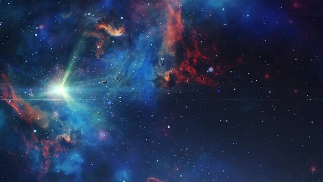 Abstract deep space Nebula background , universe 4k.
