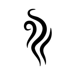 Smoke lines. Hot vapors that evaporate from food and beverages.