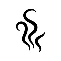 Smoke lines. Hot vapors that evaporate from food and beverages.