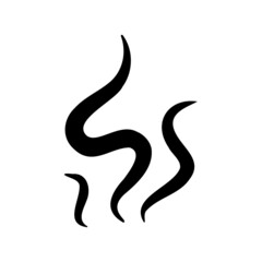 Smoke lines. Hot vapors that evaporate from food and beverages.