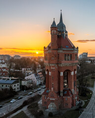 Wieża ciśnień, Wrocław, Polska, Poland