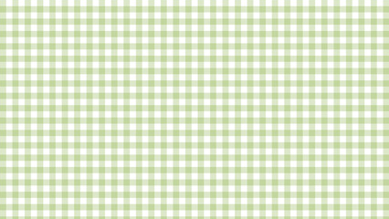 cute small green gingham, plaid, checkered, tartan pattern background