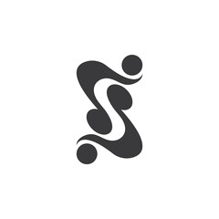 Business corporate S letter logo