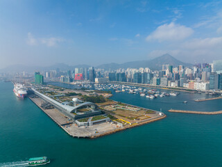Hong Kong cruise terminal building
