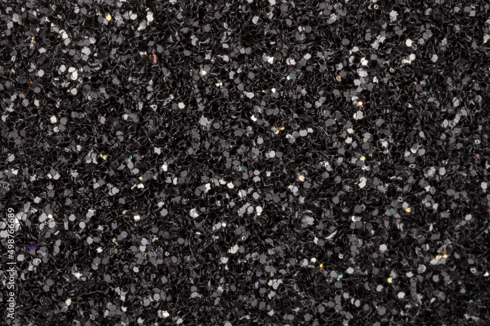 Poster black sequins. background for design
