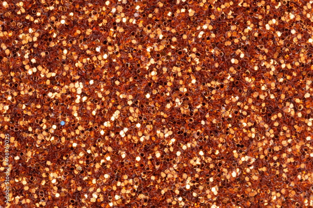Poster yellow sequins. background for design