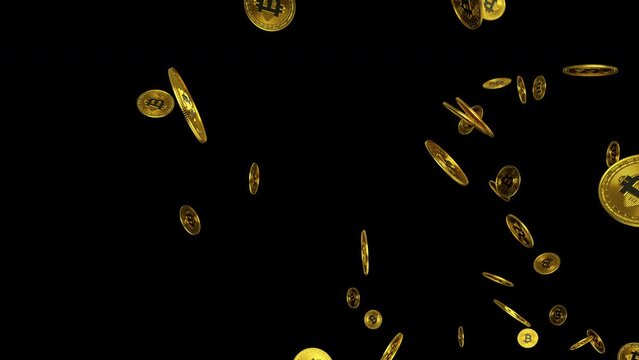 Bitcoin, Golden Bitcoin Backgrounds,  Crypto currency, Crypto Backgrounds,  BTC