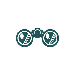 Binoculars design vector. Icon Symbol. Template Illustration