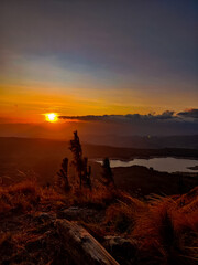 Fototapeta premium sunset on the beach