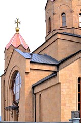 The Church of St. Gregory the Illuminator is the temple of the Armenian Apostolic Church. Novorossiysk. Krasnodar Region. Russia.