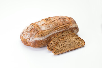 Dark craft rye bread
