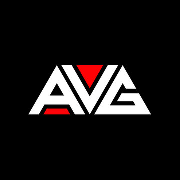 AVG letter logo design with polygon shape. AVG polygon and cube shape logo design. AVG hexagon vector logo template white and black colors. AVG monogram, business and real estate logo.