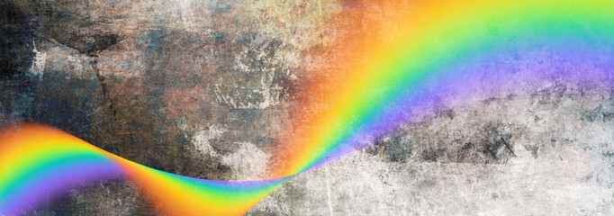 regenbogen hoffnung vielfalt symbol konzept