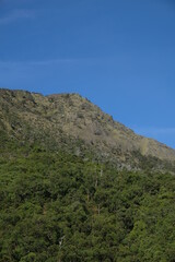 Fototapeta na wymiar Mount Ramelau or Tatamailau is the highest mountain in East Timor and also of Timor island.
