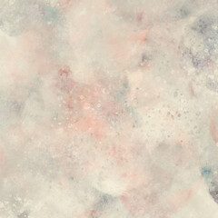 Watercolor abstract painting with pastel colors. Soft color painted illustration of calming composition for poster, wall art, banner, card, book cover or packaging. Modern brush strokes painting.