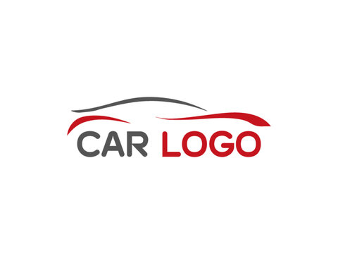 modern car logo vector and template