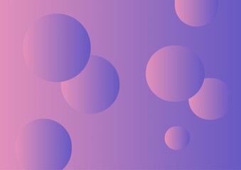 abstract background with bubbles