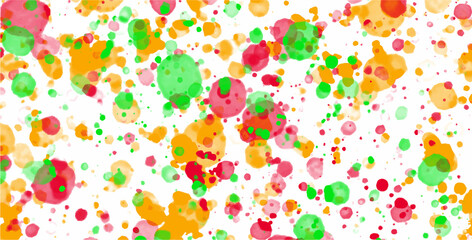 Watercolor splash background vector illustration. 
Colorful watercolor Pattern