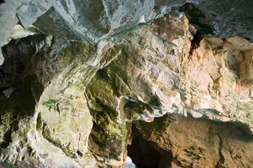 Natural caves of unusual beauty