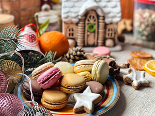 assortment of christmas cookies