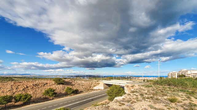 Vega Baja del Segura - Torrevieja - Pasando por calles, plazas, parques y rotondas.