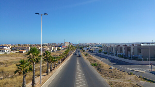 Vega Baja del Segura - Torrevieja - Pasando por calles, plazas, parques y rotondas.