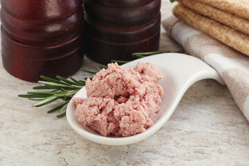 Natural gurmet liver pate spread