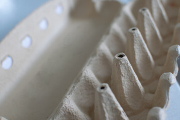 Eggs container paper board support storage