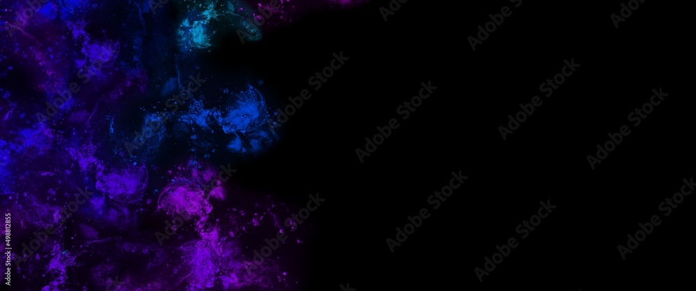 Canvas Prints background with particles
