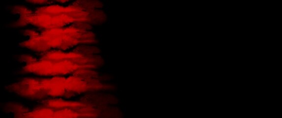 red smoke background