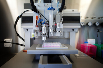 Bioprinting. Medicine cytology cell tissue