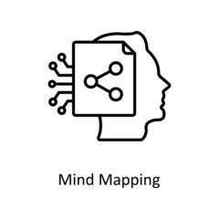 Mind Mapping Vector Outline icons for your digital or print projects.