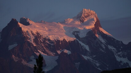 Paine Grande Mountain in Patagonia