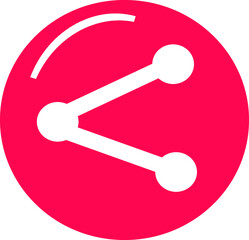 Share media social symbol icon