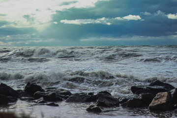 The Black Sea. POTI, Georgia