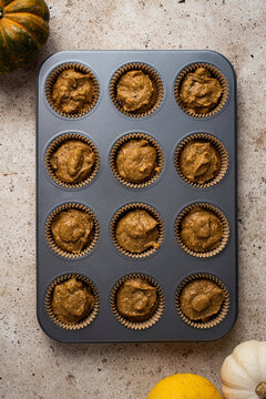 Ingredients for Gluten Free Pumpkin Muffins