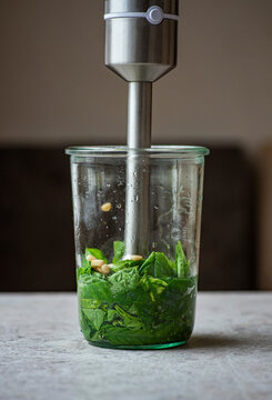 Ingredients and preparation of Dairy Free Pesto