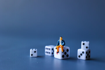 People with Betting and Dice.