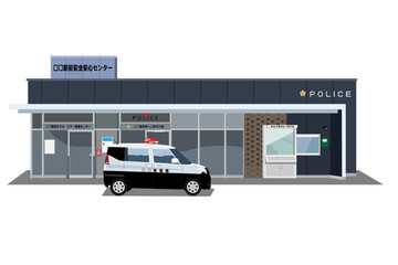 駅前交番 © まんもす