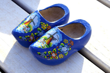 Close Up of Dutch Clogs