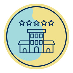 Fototapeta premium hotel rating