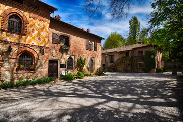 Obraz premium Grazano Visconti - Piacenza