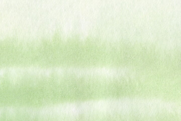 Green soft brush strokes hand-drawn grass abstract striped watercolor background
