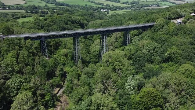 Meldon Viaduct Dartmoor National Park Drone FHD