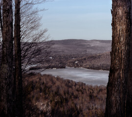 Overseeing the lake